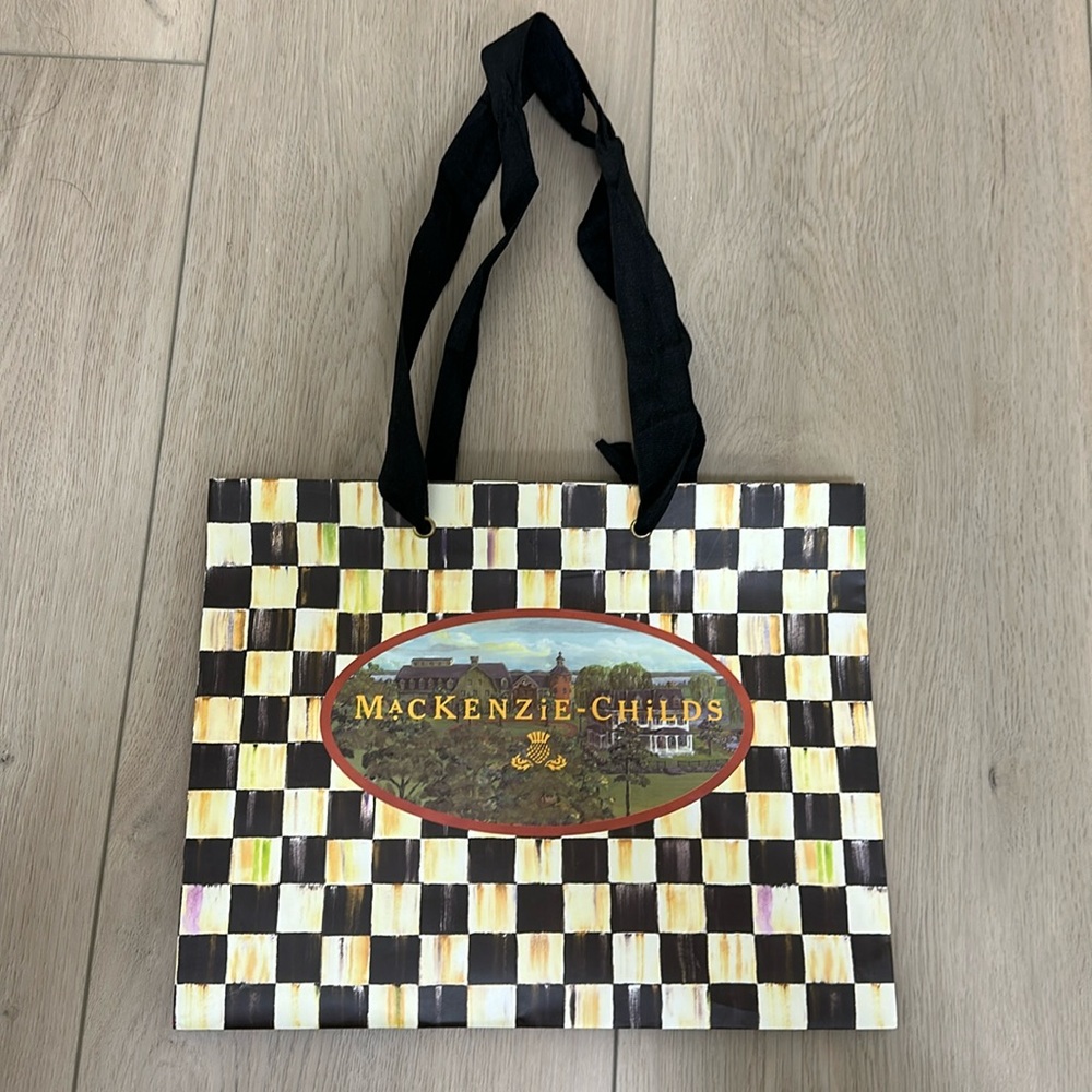 Mackenzie-Childs shopping bag